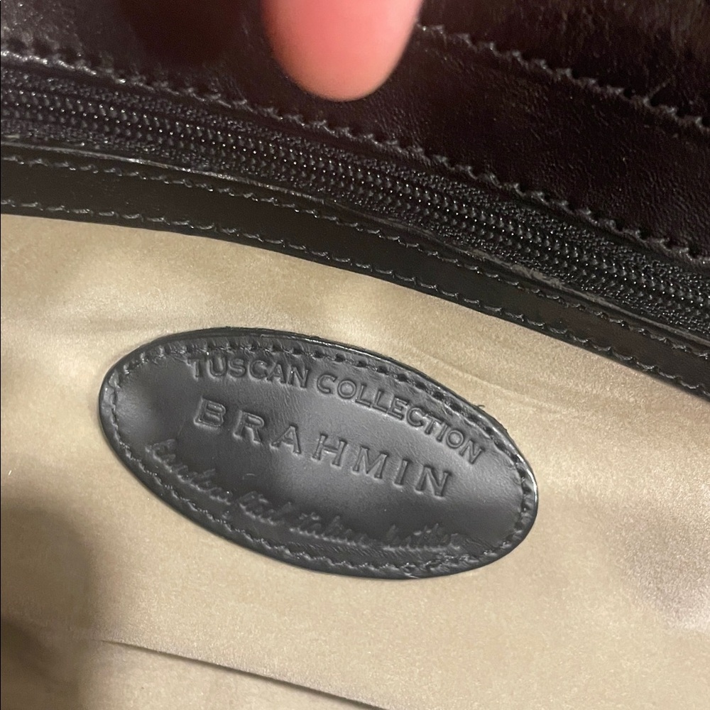 Vintage Brahmin Tuscan Shoulder Bag - Picture 8 of 9
